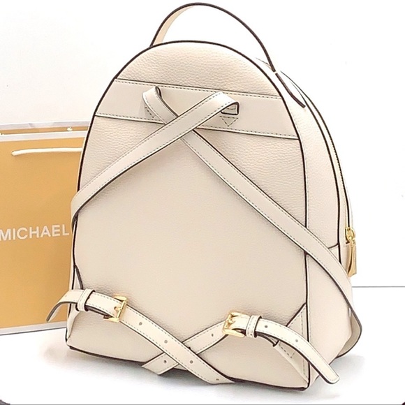 Michael Kors Women's Valerie Medium Pebbled Leather Backpack
Light Cream
NWT - Picture 3 of 16
